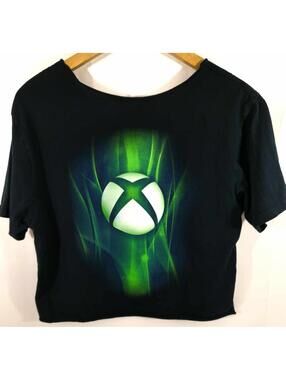 XBOX Video Game Console Logo Womans Gamer Promo Size:M